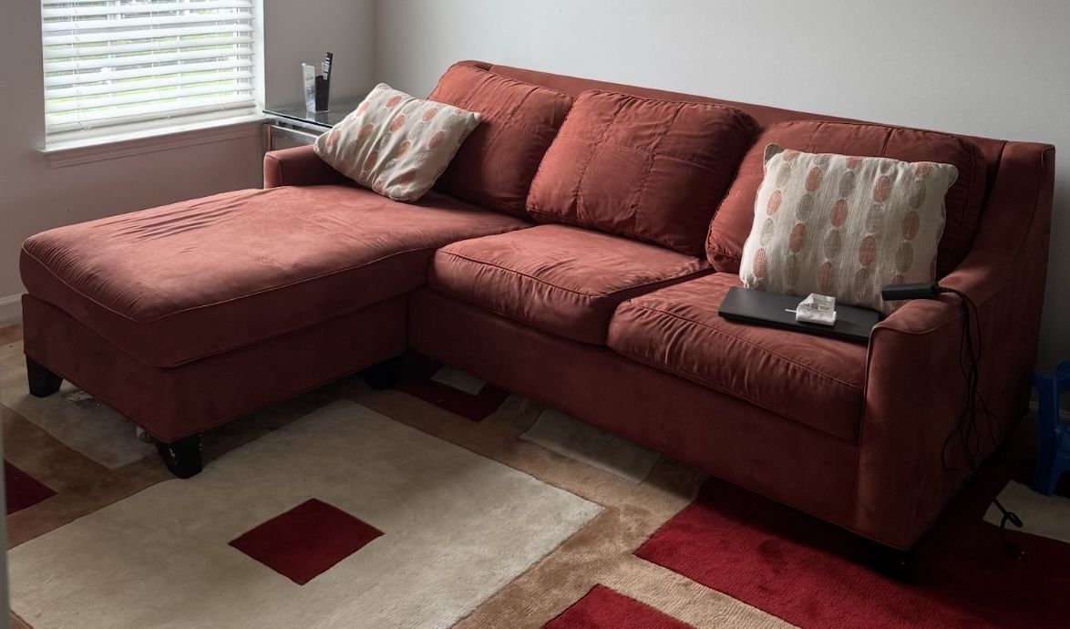 Red Sectional Sofa