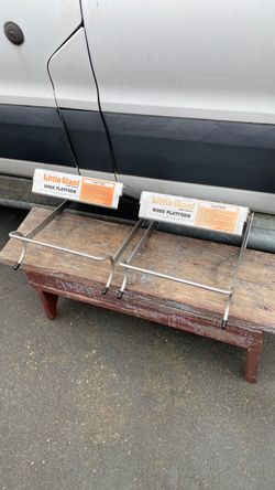 Two Little Giant Work Platforms