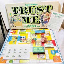 Vintage 1981 Parker Bros. Trust Me Board Game