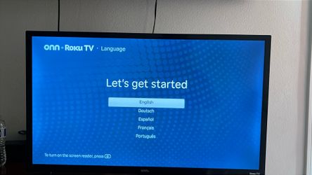 32 inch onn.Roku Tv