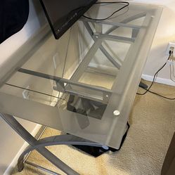 Glass Computer Desk