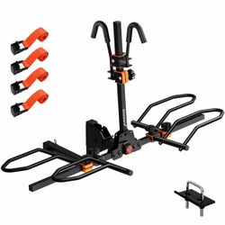 Platform 2 bike Rack for SUV RV Trucks Carrier Bicycle Car Racks 2-inch Receiver