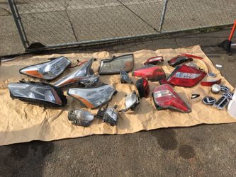 Headlights and Taillight used