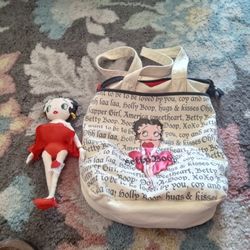 Betty Boop Bag And Doll