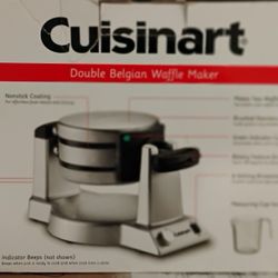 Cuisinart Double Belgian Waffle Maker 