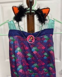 Child Gabby’s Dollhouse Mermaid Cat Costume size Small 6-6x just $5