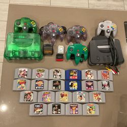 Nintendo 64 n64 systems games