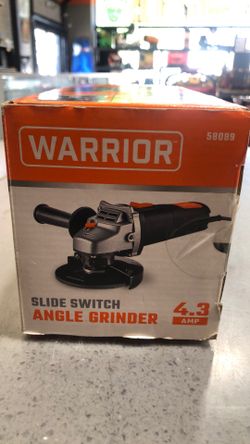 Warrior angle grinder $19.99