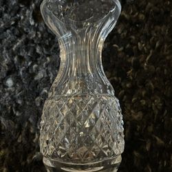 4 inch Waterford flower bud vase