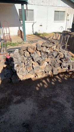 Free seasoned pine firewood