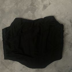 Fashion Strapless Bustier Corset Crop Tops Female Mesh 