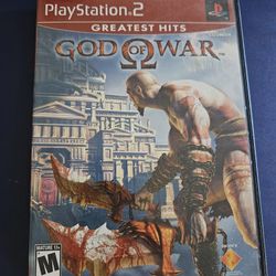 God of War Sony PlayStation 2 PS2 Greatest Hits Video Game CIB Complete In Box With Manual