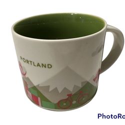 Starbucks You Are Here Portland Oregon Collection Coffee Mug 14 Oz. 2015
