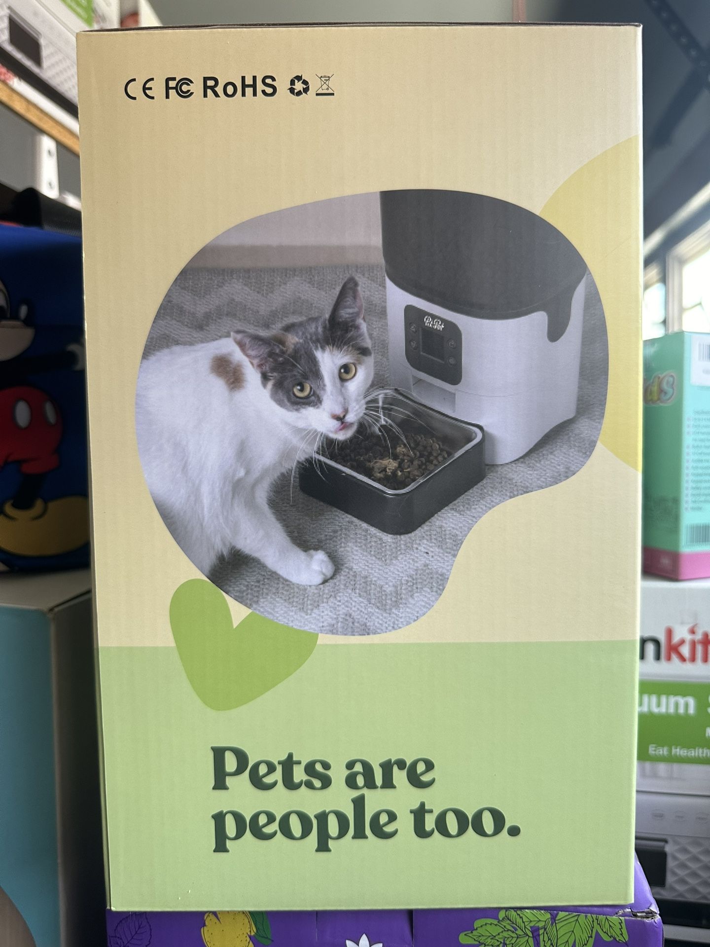 New Smart Automatic Cat Feeder 6-L Up To 16 Days