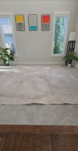 Ruggable 8 x 10 Area Rug with Pad