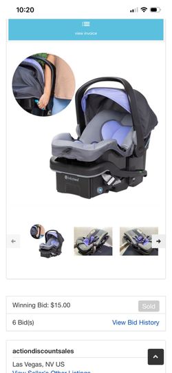 Baby Trend Infant Car Seat with Base - Desert Lavender