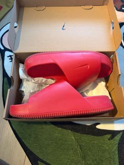 Nike calm slides size 10