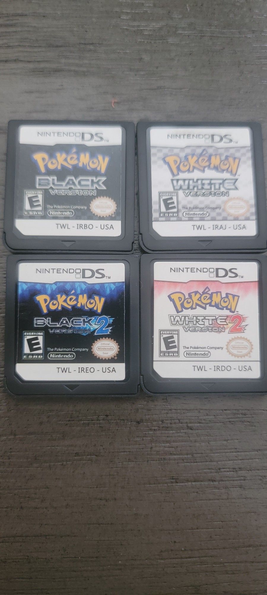 Pokemon Black/2 White/2 Set Ds