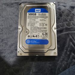 WD 500GB   Hard drive
