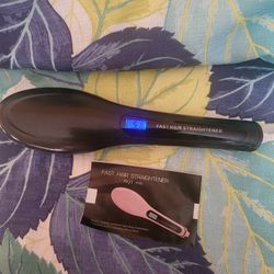 Hot Straightening Hair Brush 