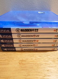 PS4 Madden games (read description)