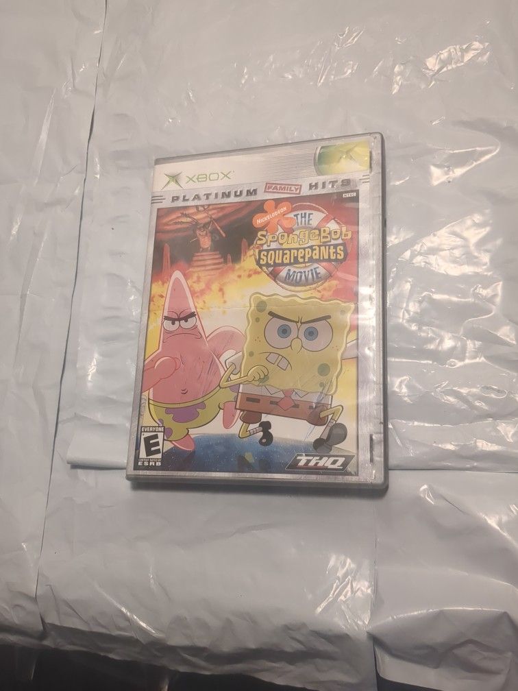 Xbox -spongebob SquarePants Game- Pre-owned