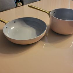 2 PC Caraway Pan Set Rose And Gold