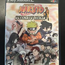 Sony PlayStation 2 PS2 – Naruto Ultimate Ninja – Complete in Box (CIB) – Used