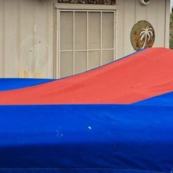 Sunbrella Canvas Boat Cover 22ft V Bottom 