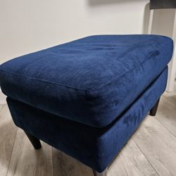 Blue Ottoman 
