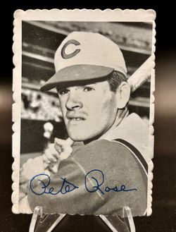 1969 Topps Deckle - Pete Rose #21 - Cincinnati Reds