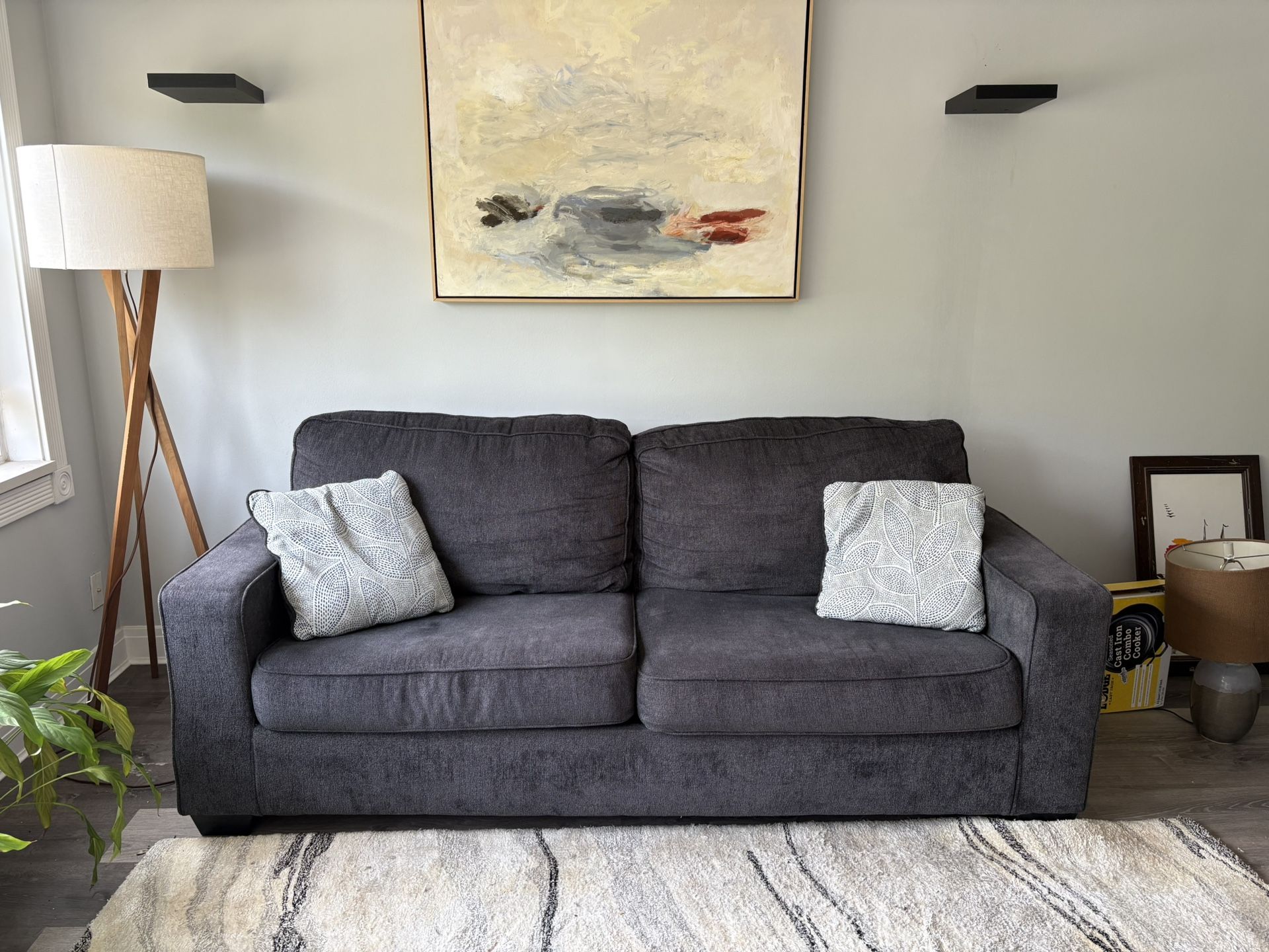 Dark Grey Couch