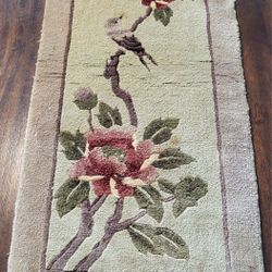 Chinese Silk Rug 