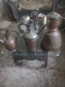 Copper pots