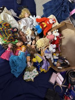 miscellaneous All Kinds Of Dolls, $10 All