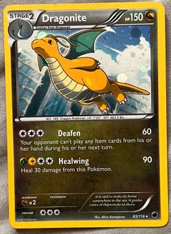 Dragonite 83/116 Pokemon Card
