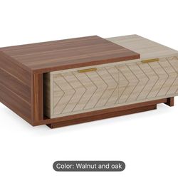 Unassembled living room center table