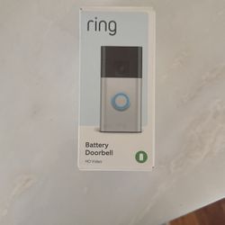 Brand New Ring Door Bell (Battery & Wired)