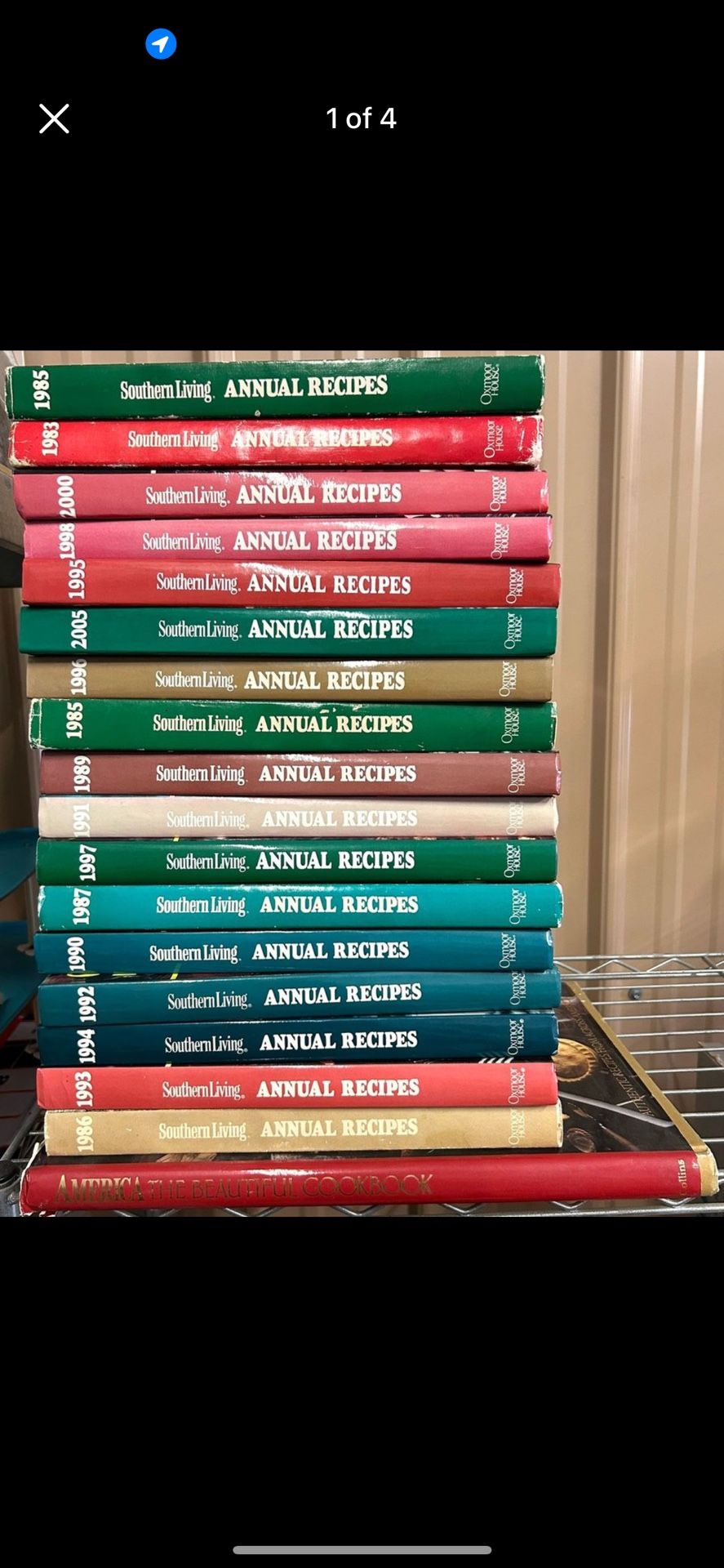 Lot of 18 Southern Living Cookbooks