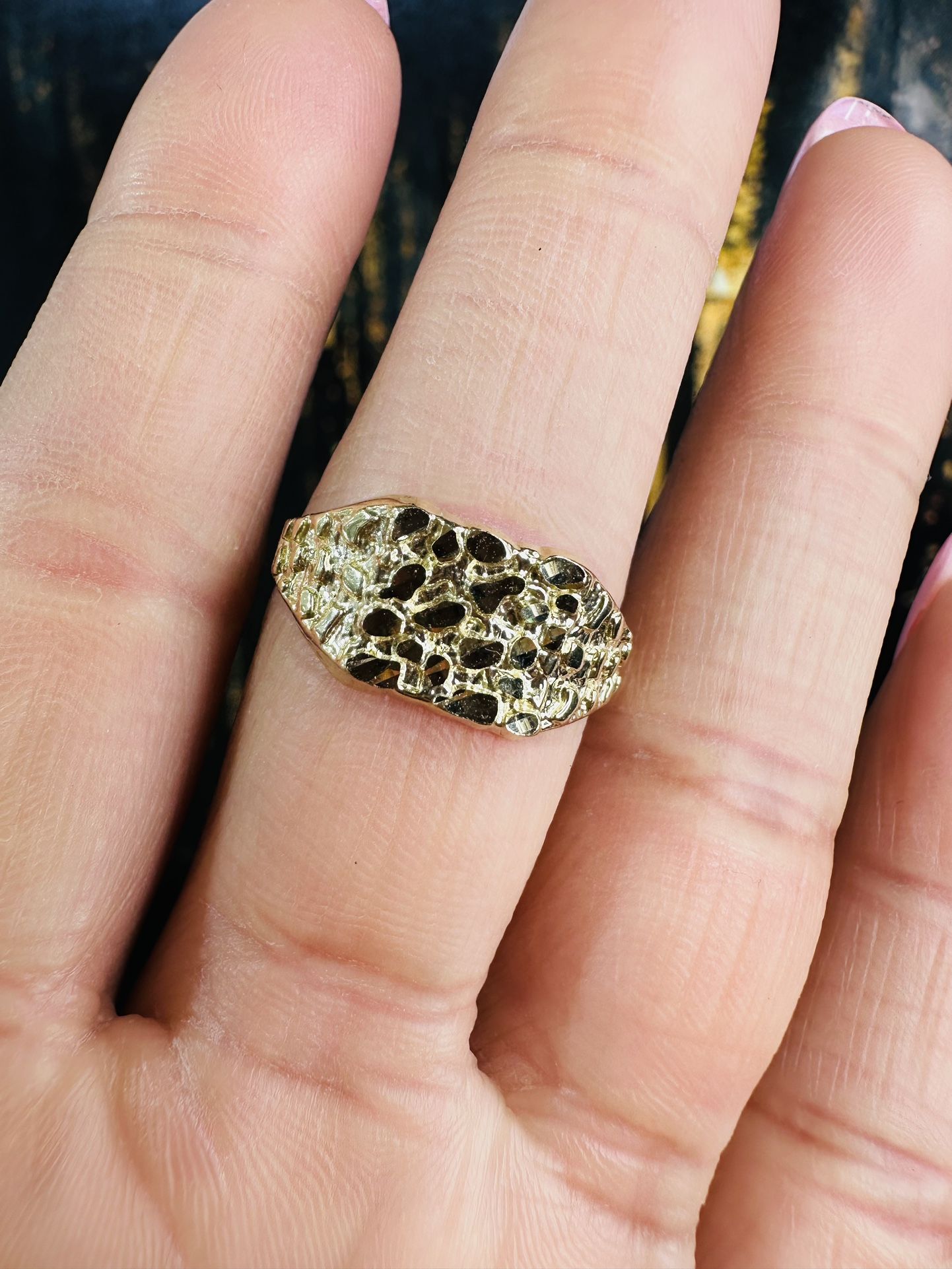 14k Nugget Ring