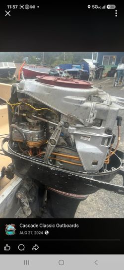 2 1967 mercury kleinhaufer 7outboard parts motors