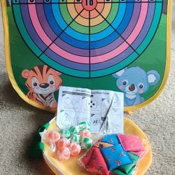 Animal Bean Bag Toss Game Toy Outdoor Toss Game, Family  Party Supplies for Kids

