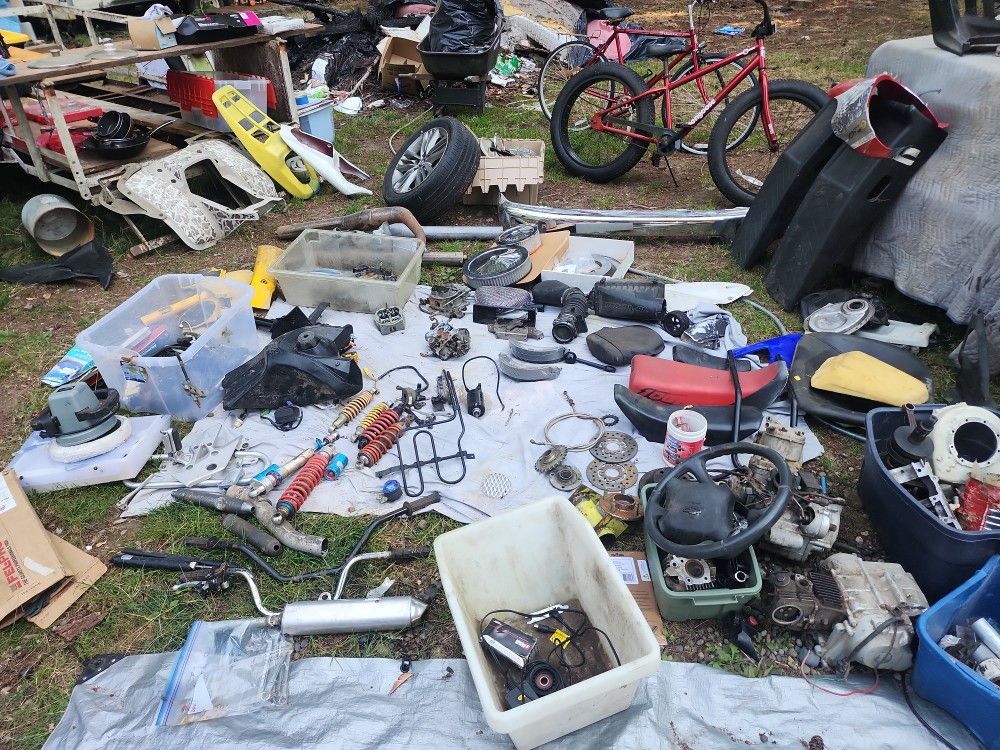 Motorcycle/ATV Parts- Make Offers On Pieces