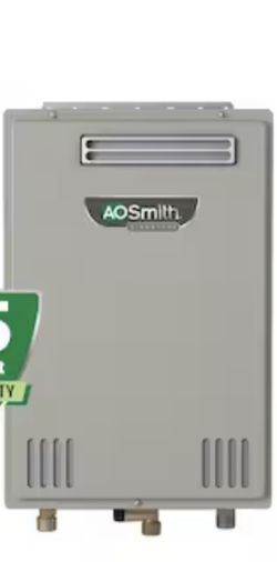 A.O. Smith Signature Series 6.6-GPM 140000-BTU Outdoor Natural Gas/Liquid Propane Tankless Water Heater