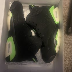 Electric Green 6s Sz 9.5 