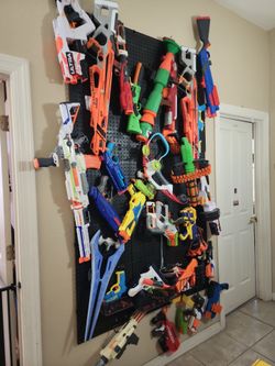 Nerf gun collection
