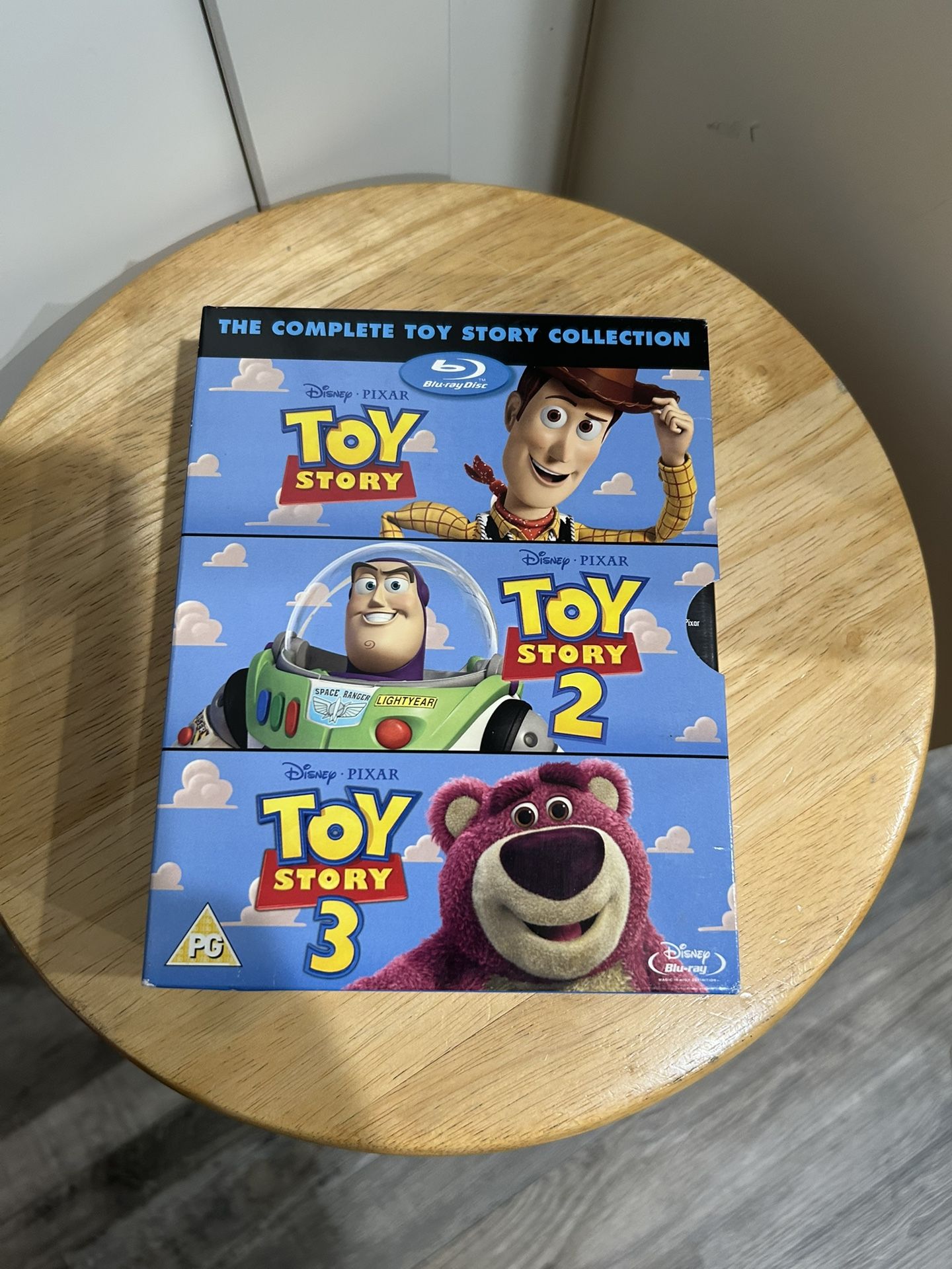 Disney’s Toy Story 1,2&3 Blu Rey