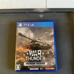 PS4 War Thunder