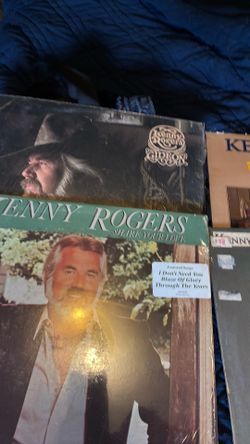 Collection of Kenny Rogers records