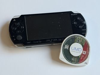 Sony PSP-2001 PlayStation Portable Console Black UNTESTED NO BATTERY USED DAMAGE